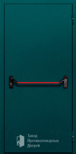 Фото двери «Однопольная глухая с антипаникой №46» в Электростали