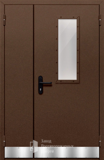 Фото двери «Полуторная с отбойником №37» в Электростали