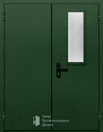 Фото двери «Двупольная со одним стеклом №49» в Электростали