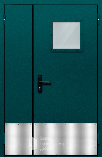 Фото двери «Полуторная с отбойником №29» в Электростали