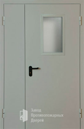 Фото двери «Полуторная со стеклом EI-30» в Электростали