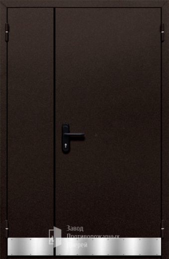 Фото двери «Полуторная с отбойником №43» в Электростали