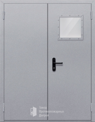 Фото двери «Двупольная со стеклопакетом» в Электростали