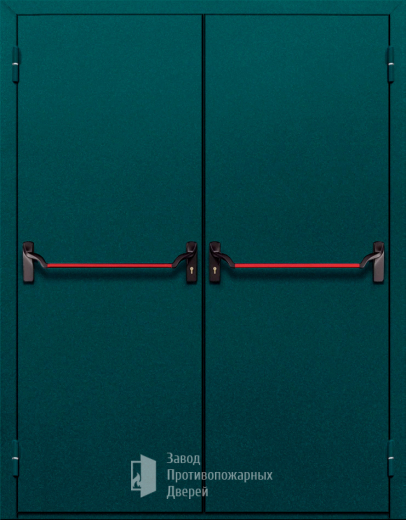 Фото двери «Двупольная глухая с антипаникой №16» в Электростали