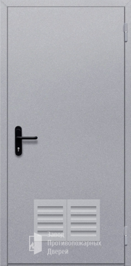 Фото двери «Однопольная с решеткой» в Электростали