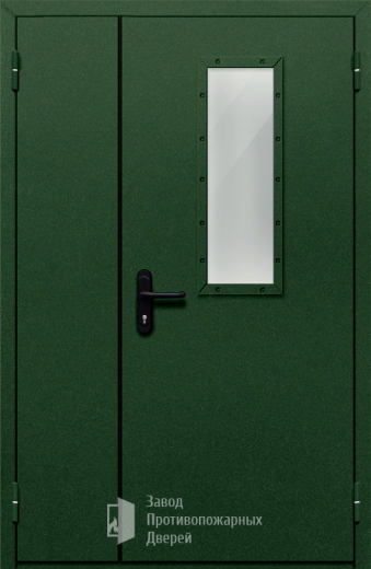 Фото двери «Полуторная со стеклом №29» в Электростали