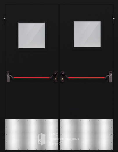 Фото двери «Двупольная с отбойником №25» в Электростали