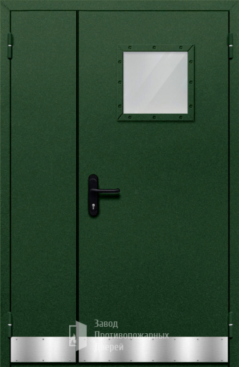 Фото двери «Полуторная с отбойником №38» в Электростали