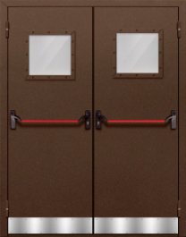 Фото двери «Двупольная с отбойником №38» в Электростали