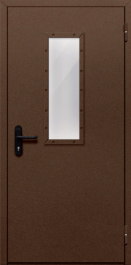 Фото двери «Однопольная со стеклом №58» в Электростали