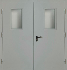 Фото двери «Двупольная со стеклом EI-30» в Электростали