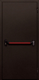 Фото двери «Однопольная глухая с антипаникой №410» в Электростали