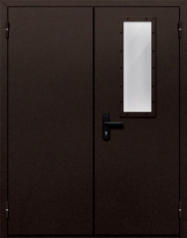 Фото двери «Двупольная со одним стеклом №410» в Электростали