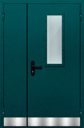 Фото двери «Полуторная с отбойником №31» в Электростали