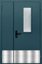 Фото двери «Полуторная с отбойником №34» в Электростали
