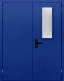 Фото двери «Двупольная с одним стеклом №43» в Электростали
