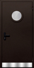 Фото двери «Однопольная с отбойником №45» в Электростали
