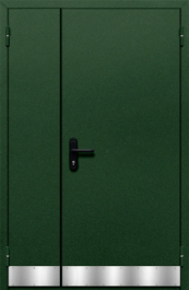 Фото двери «Полуторная с отбойником №39» в Электростали