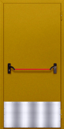 Фото двери «Однопольная с отбойником №25» в Электростали