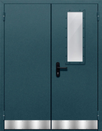 Фото двери «Двупольная с отбойником №34» в Электростали