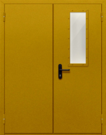 Фото двери «Двупольная со одним стеклом №45» в Электростали