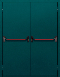 Фото двери «Двупольная глухая с антипаникой №16» в Электростали