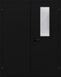 Фото двери «Двупольная со одним стеклом №44» в Электростали