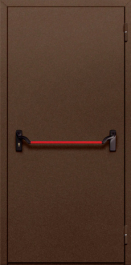 Фото двери «Однопольная глухая с антипаникой №48» в Электростали