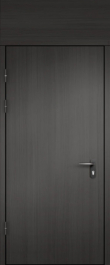 Фото двери «МДФ однопольная с фрамугой №27» в Электростали